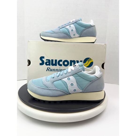 Saucony Jazz Original Womens Size 6 Retro Sneakers Light Blue S60368-41 Shoes - Picture 1 of 10